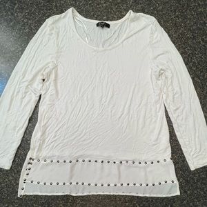 Earl Jean Cream Tunic